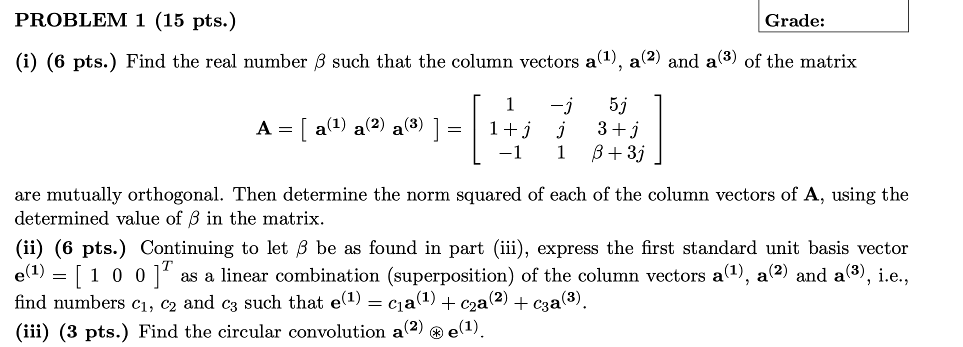 Solved Problem 1 15 Pts Grade I 6 Pts Find The R Chegg Com