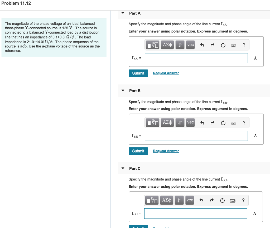 Solved Problem 11.12 Part A The magnitude of the phase | Chegg.com