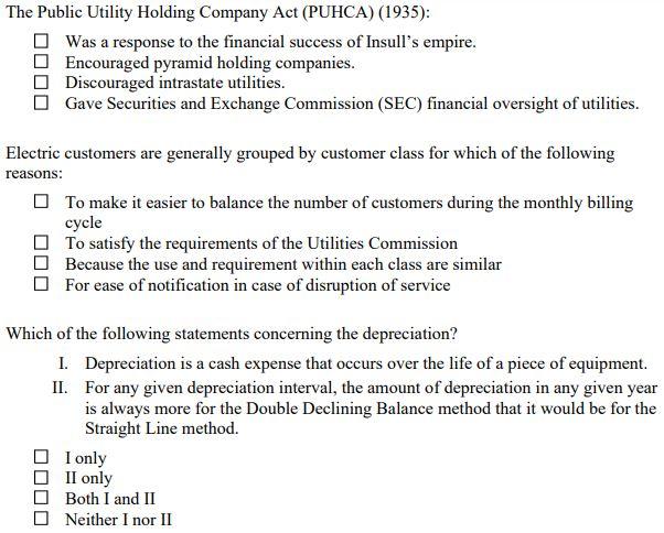 Solved The Public Utility Holding Company Act (PUHCA) | Chegg.com