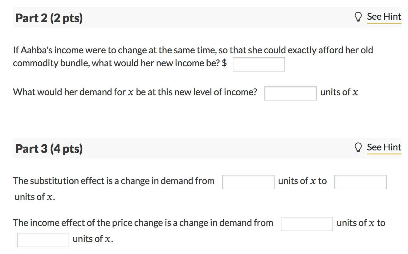Solved 04 Question (8 points) See page 148 2m .Her income is | Chegg.com