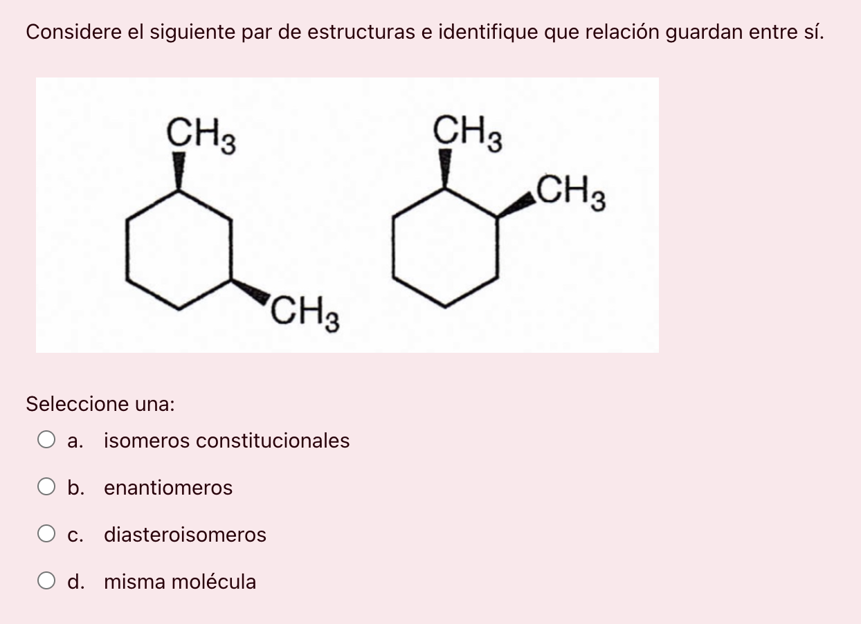 Solved Consider The Following Pair Of Structures And | Chegg.com