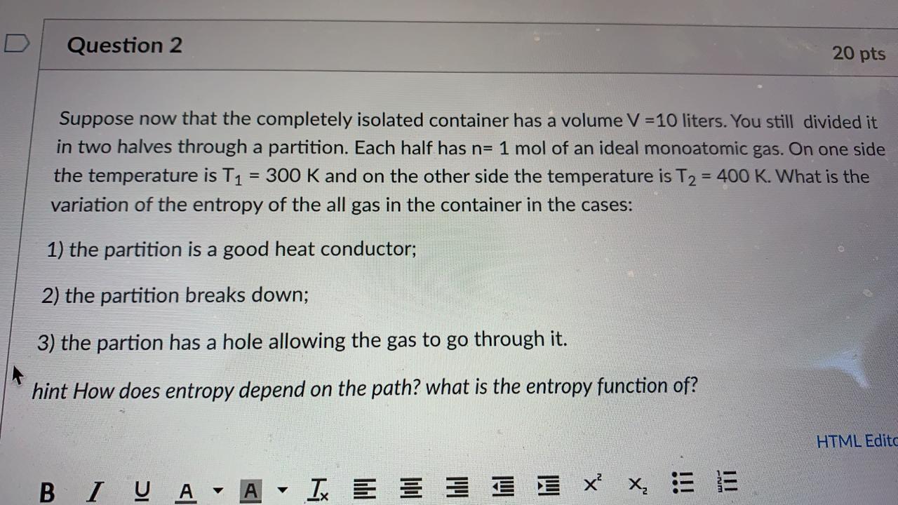 Solved D Question 2 20 pts Suppose now that the completely | Chegg.com