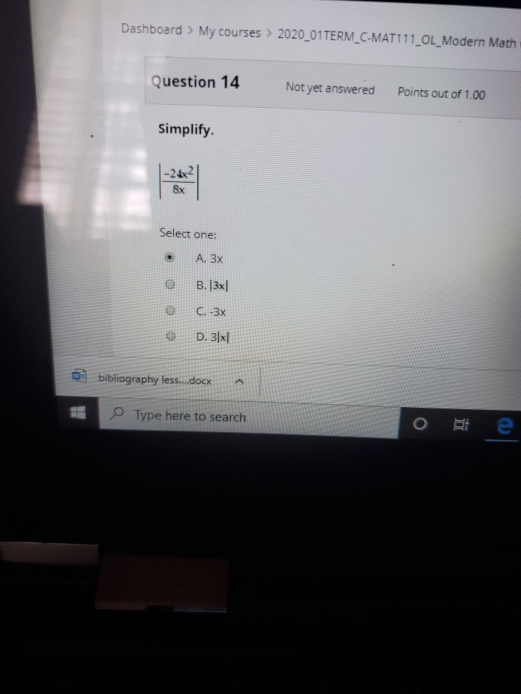 Solved Dashboard > My courses > 2020_01 | Chegg.com
