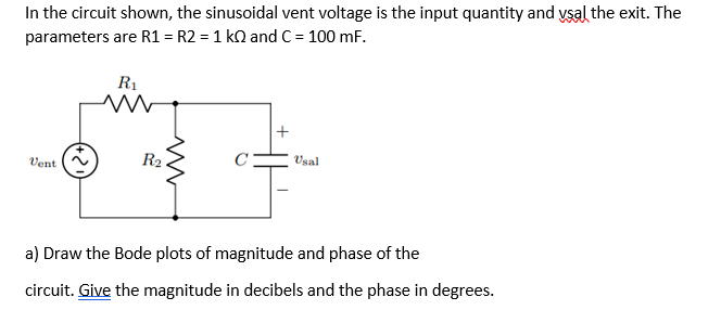 Solved PLEASE EXPLAIN STEP BY STEP B) For The Circuit In | Chegg.com