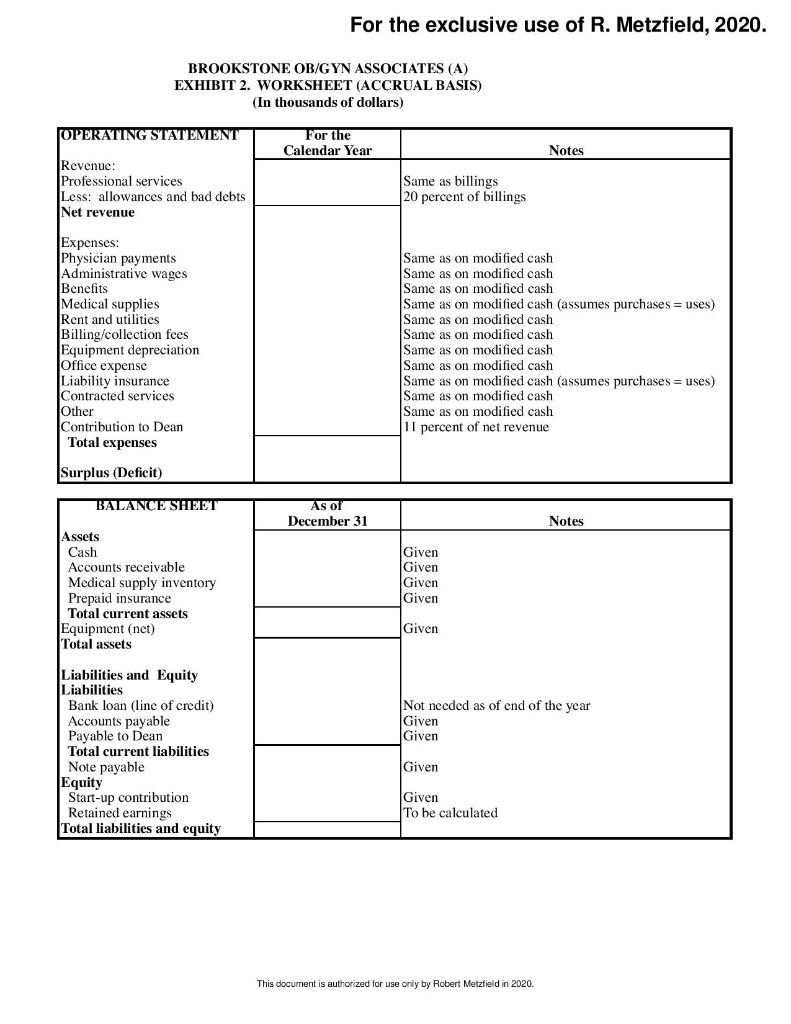 1. Using an accrual system prepare an Chegg