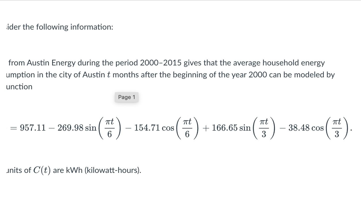 Solved Since 2011 , the City of Austin energy plan