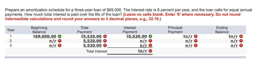 solved-prepare-an-amortization-schedule-for-a-three-year-chegg