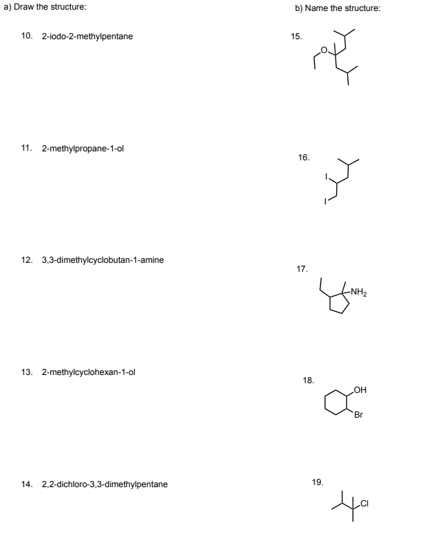 draw the structure of 2 methylpropan 1 ol class 12