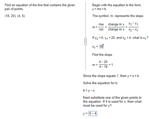 Solved Find An Equation Of The Line That Contains The Given | Chegg.com