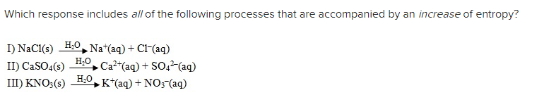 Solved Which Response Includes All Of The Following 