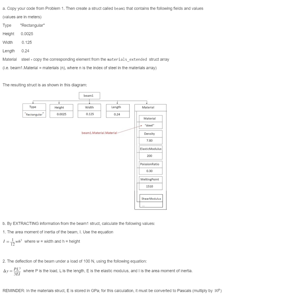 Matlab. I only need help with problem 2 but i put | Chegg.com