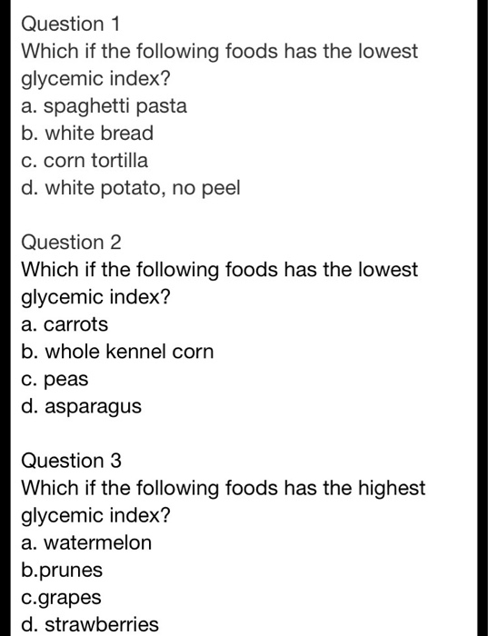 Spaghetti Glycemic Index