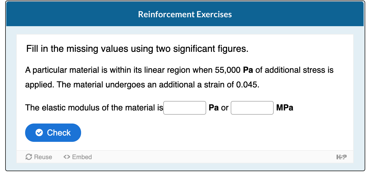 Solved Reinforcement Exercises Fill in the missing values | Chegg.com