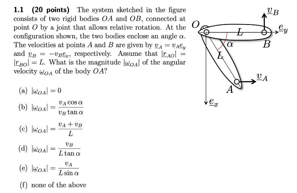 Solved The system sketched in the figure consists of two | Chegg.com