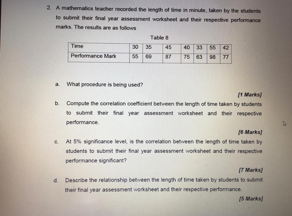 solved-2-a-mathematics-teacher-recorded-the-length-of-time-chegg