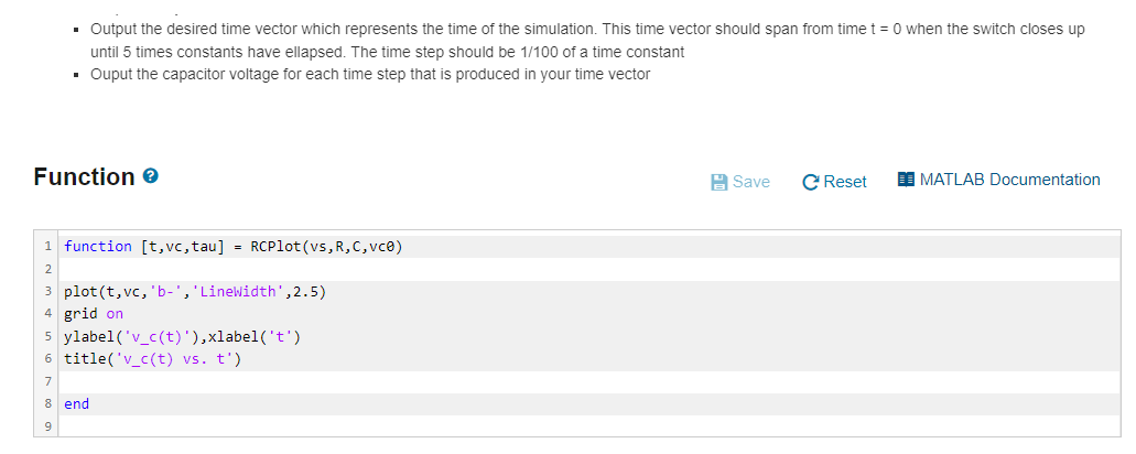 Solved In this problem, you will write a MATLAB script which | Chegg.com