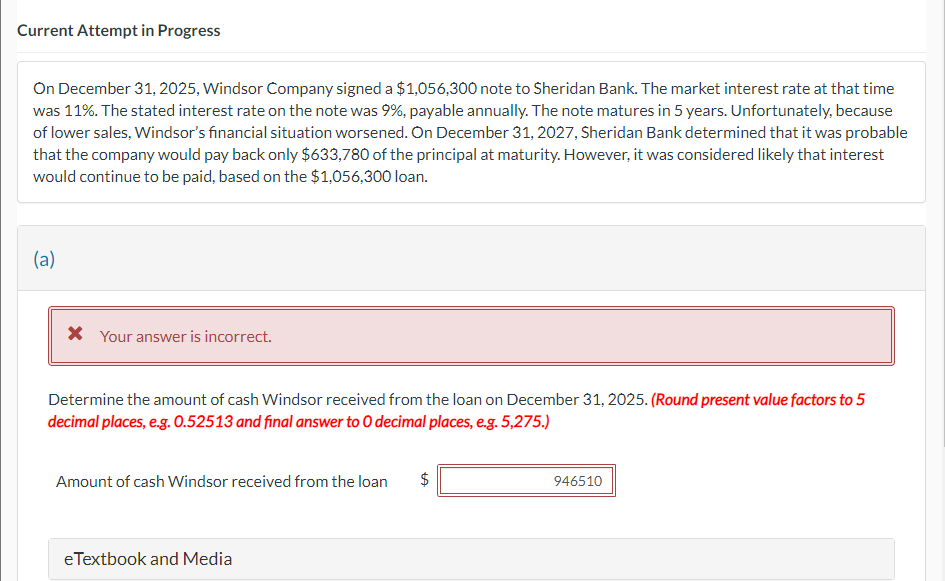 Solved On December 31, 2025, ﻿Windsor Company signed a