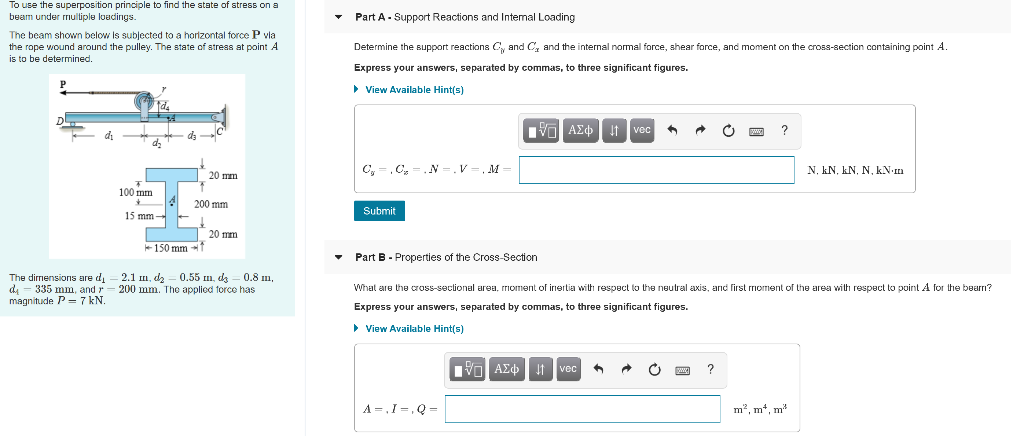 Solved To use the superposition principle to find the state | Chegg.com