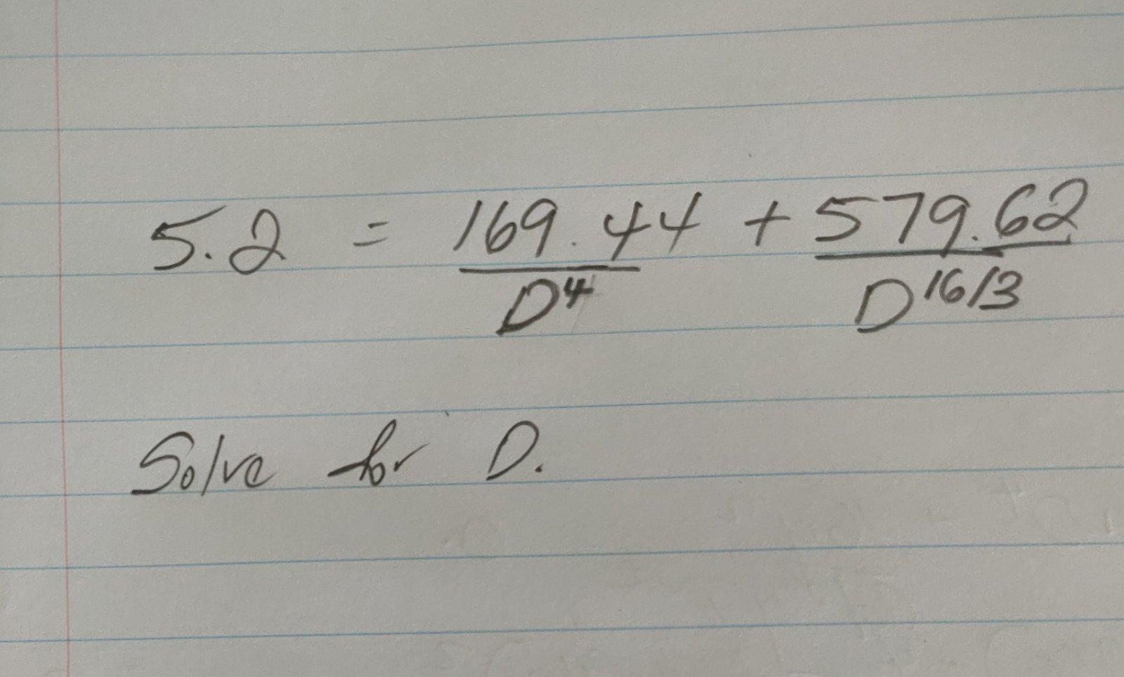 solved-169-44-579-62-d4-d1613-5-2-solve-for-d-chegg