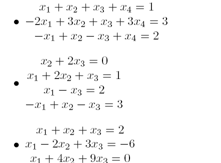 Solved Put the following systems of equations into reduced | Chegg.com