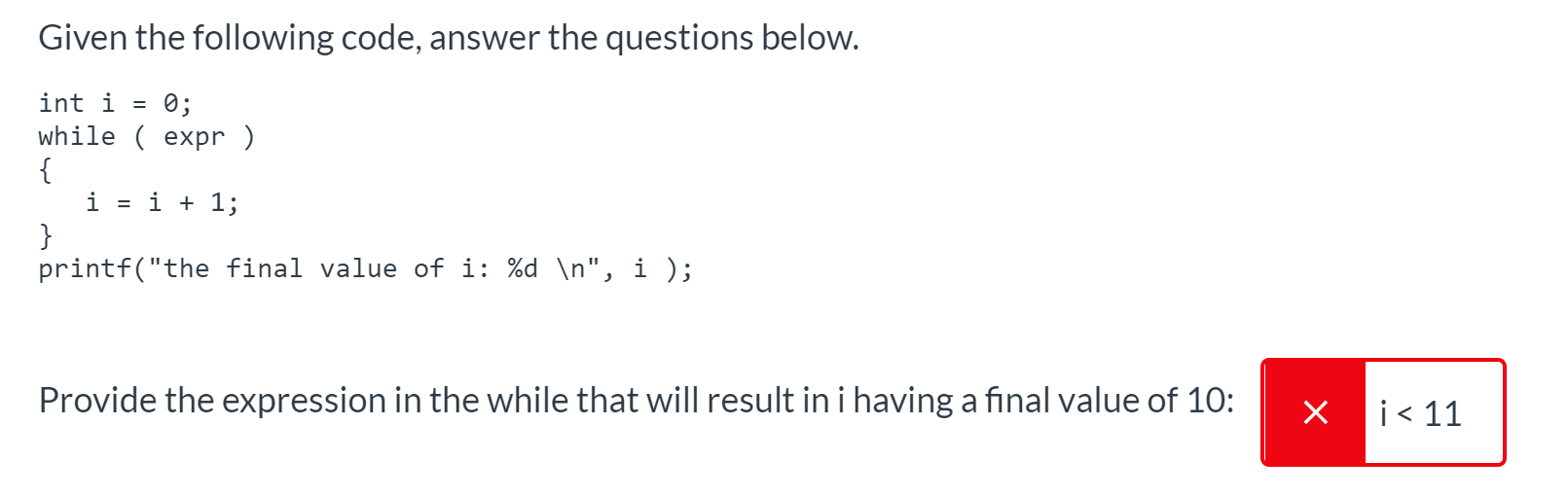 Solved Given the following code, answer the questions below. | Chegg.com