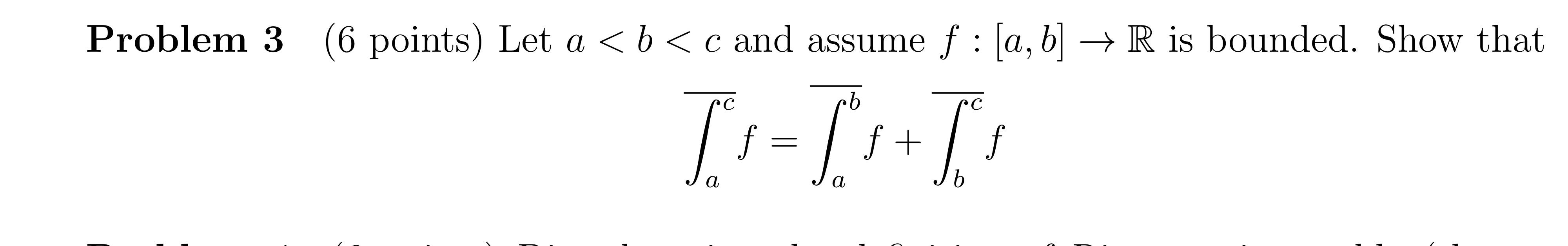 Solved Problem 3 (6 points) Let a | Chegg.com