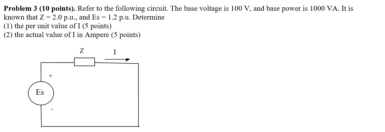 Problem 3 10 Points Refer To The Following Chegg Com