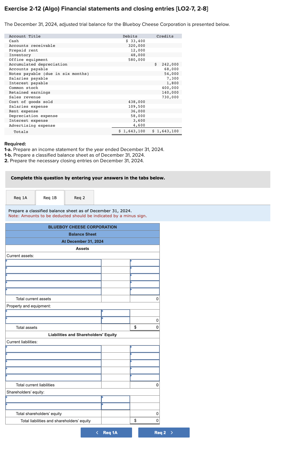 Solved Required: 1-a. Prepare an income statement for the | Chegg.com