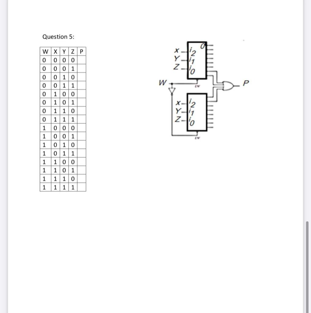 Solved D 1 Question 7: Consider The Following Multiplexer | Chegg.com