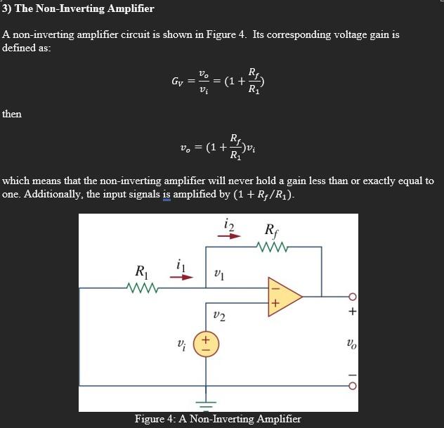 Solved 1 The Voltage Follower A Voltage Follower Circuit Is 6847