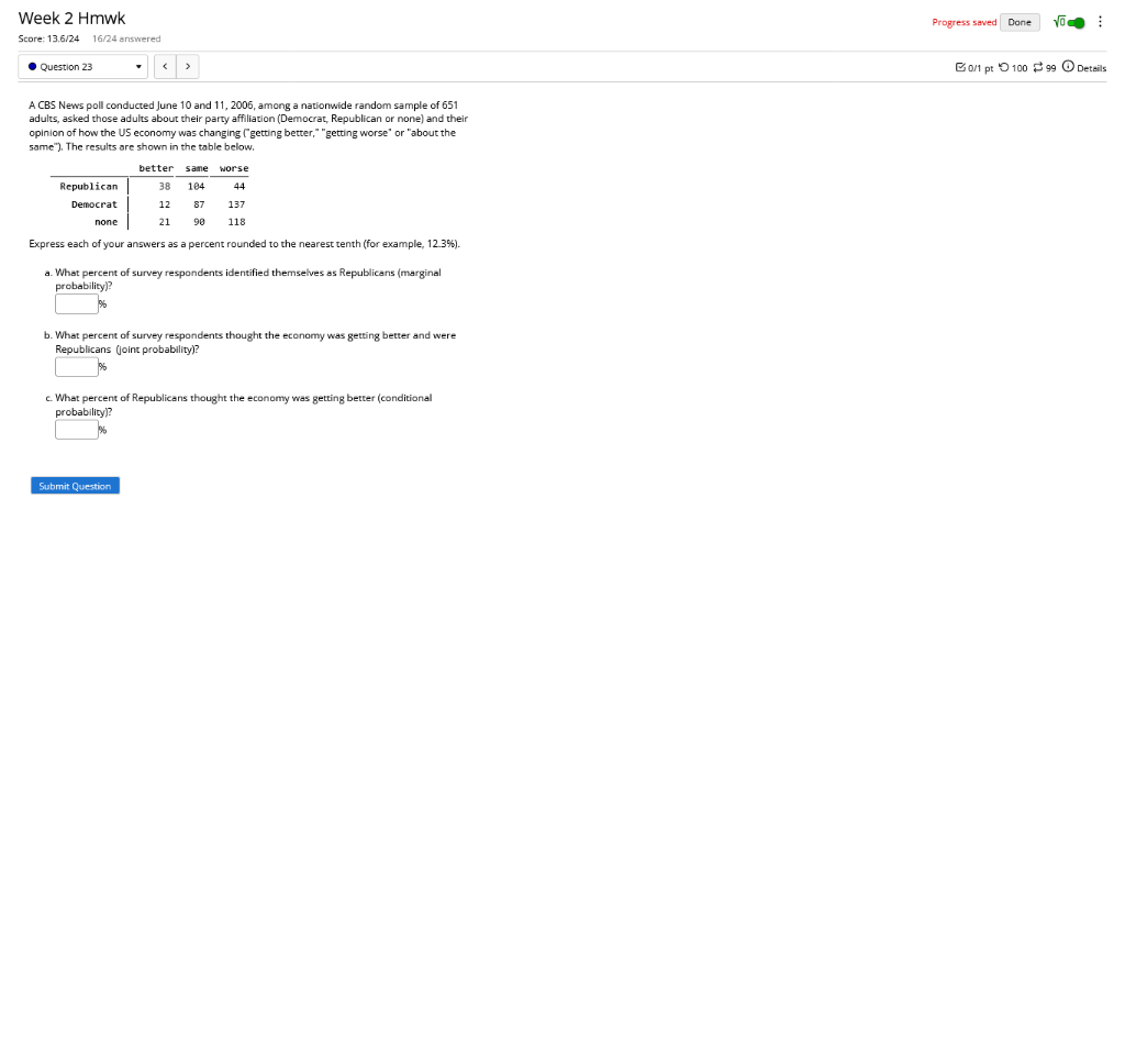 Solved A CBS News Poll Conducted June And Among Chegg Com