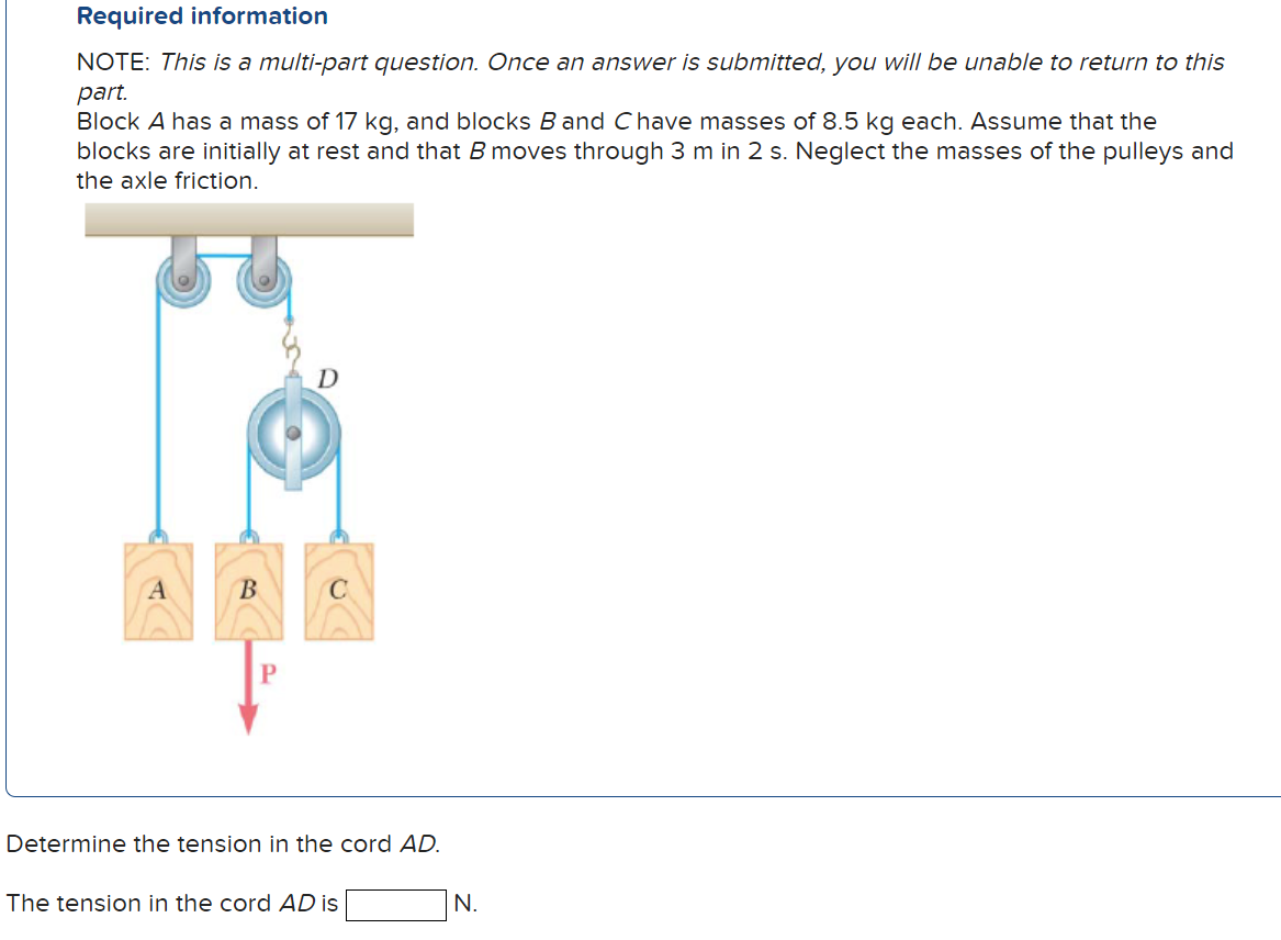 Solved Required Information NOTE: This Is A Multi-part | Chegg.com