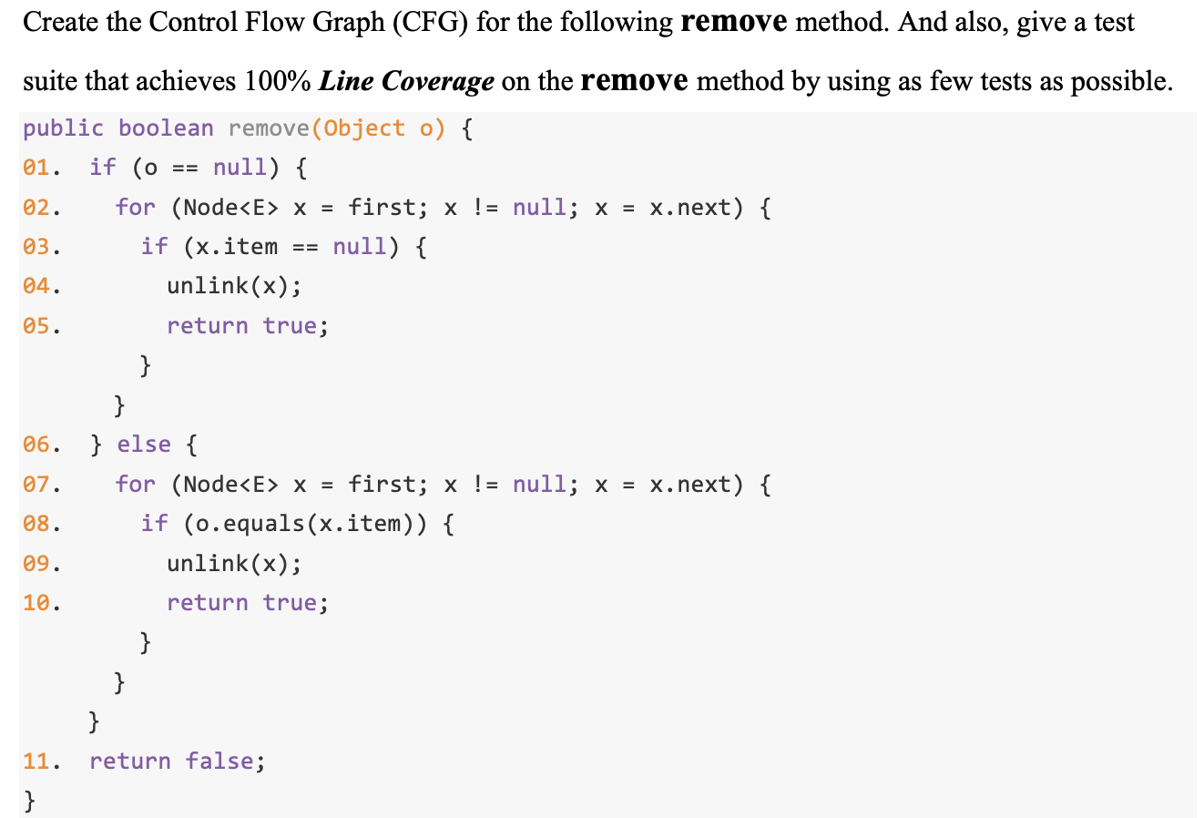 Solved Create The Control Flow Graph (CFG) For The Following | Chegg.com