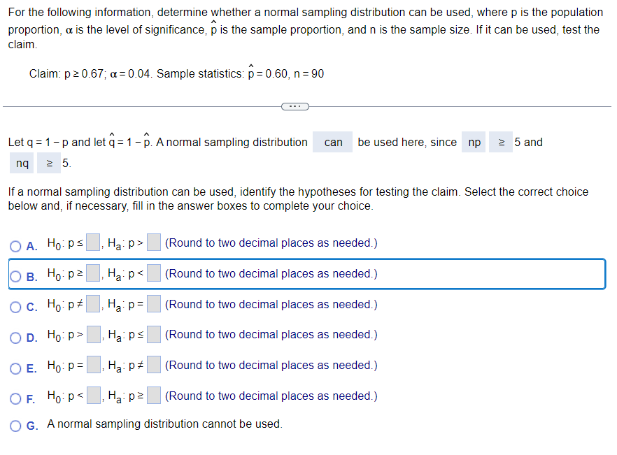 Solved For the following information, determine whether a | Chegg.com