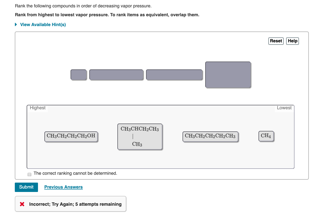 solved-rank-the-following-compounds-in-order-of-decreasing-chegg