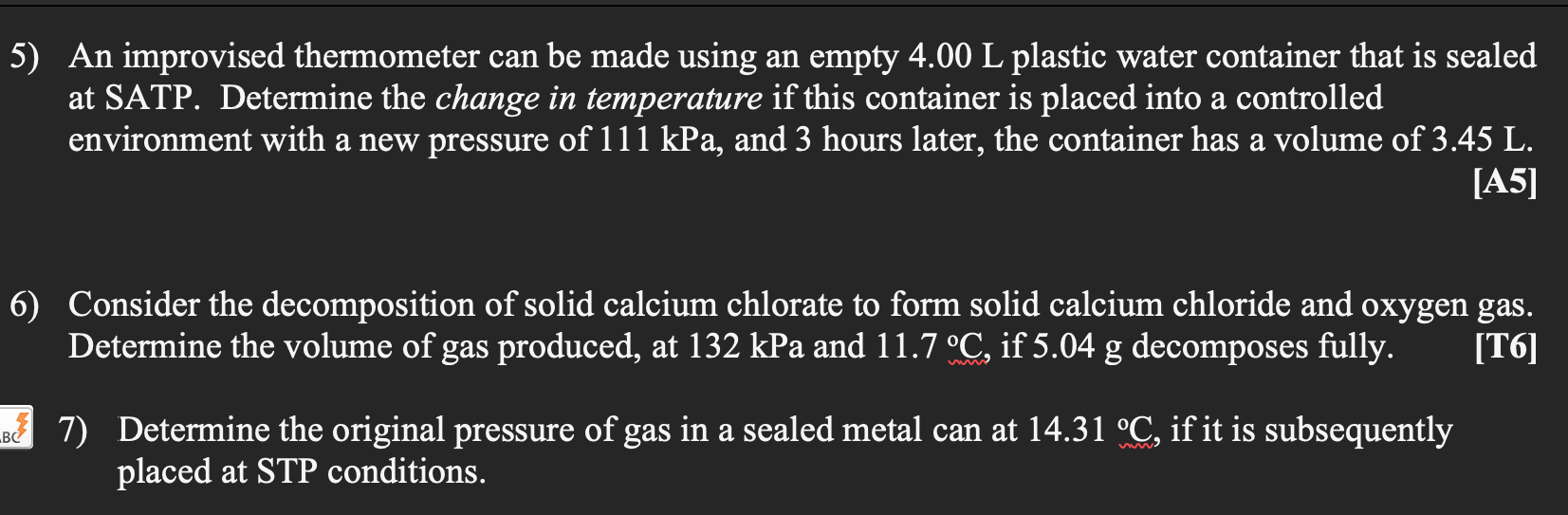 Solved Answer the following questions: 1. ﻿An improvised | Chegg.com