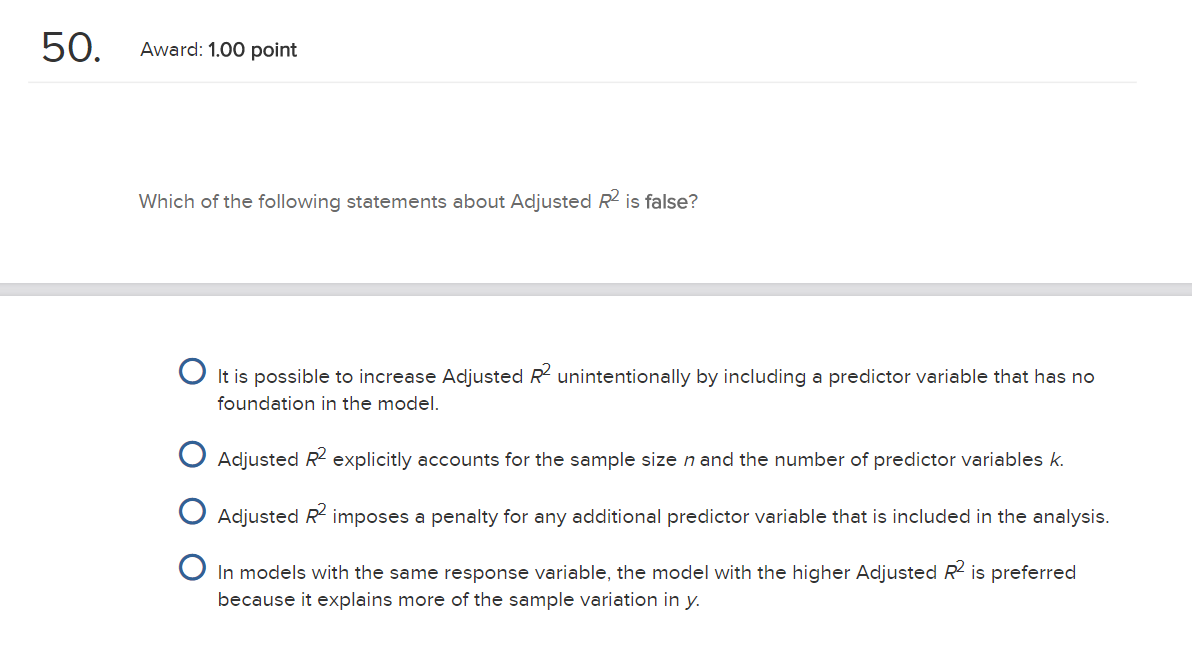 solved-which-of-the-following-statements-about-adjusted-r2-chegg