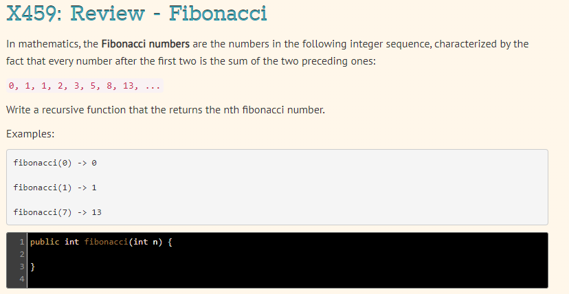 Solved X459: Review - Fibonacci In mathematics, the | Chegg.com