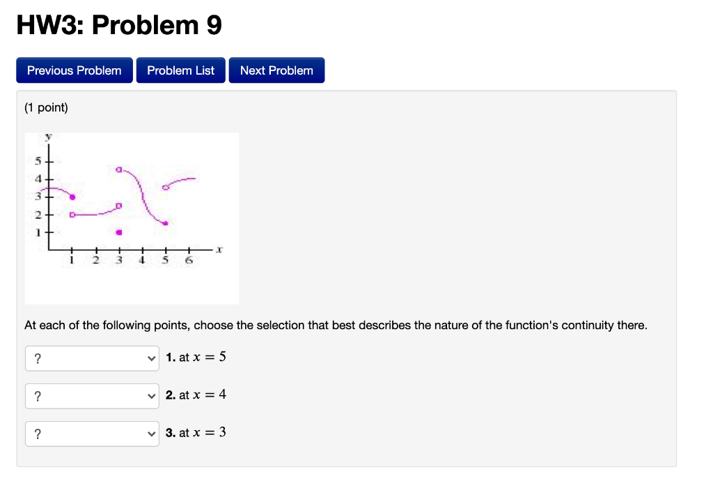 Solved HW3: Problem 9 Previous Problem Problem List Next | Chegg.com