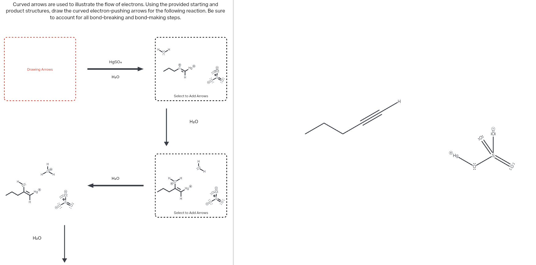 Solved Curved arrows are used to illustrate the flow of | Chegg.com