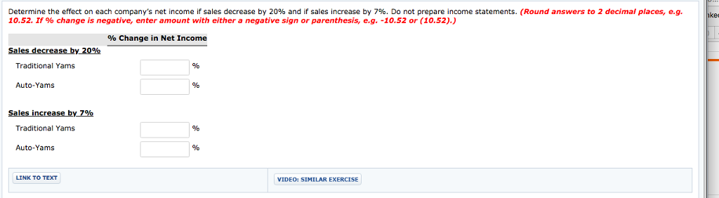 Determine the effect on each company's net income if | Chegg.com