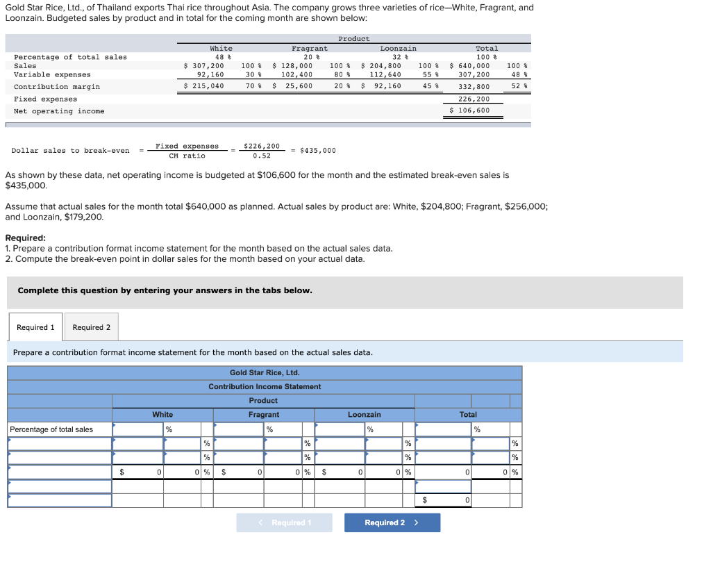 Solved Gold Star Rice, Ltd., of Thailand exports Thai rice | Chegg.com
