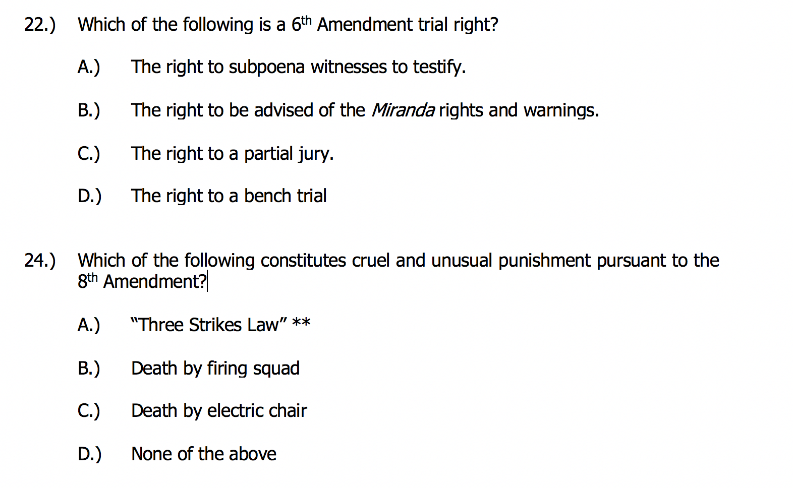 6th amendment