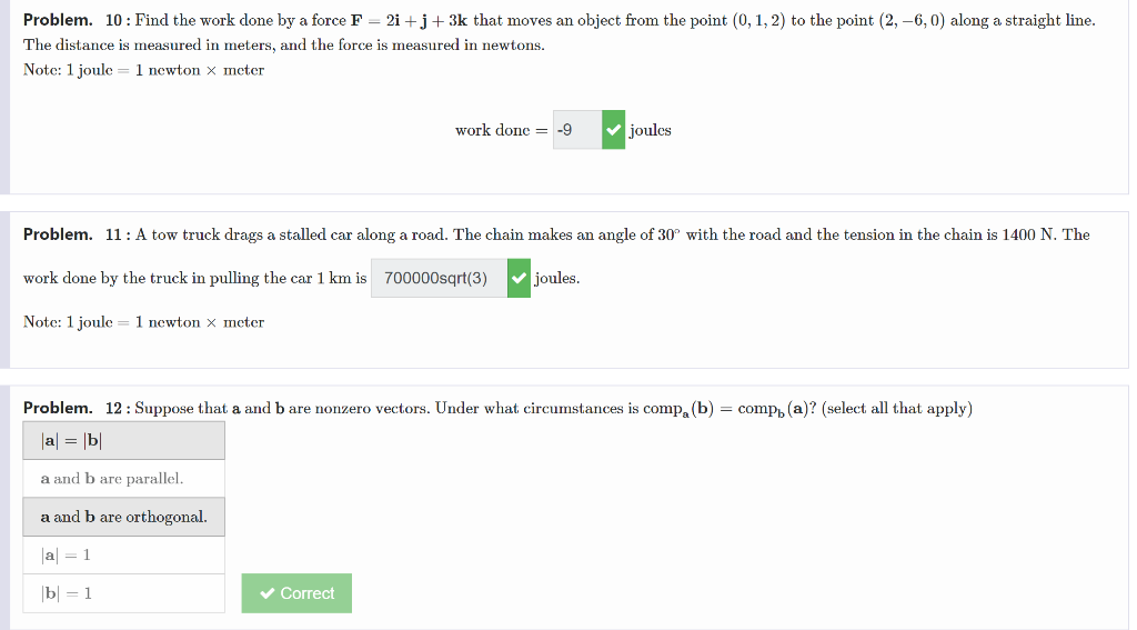 Solved Problem. 3: If u, v, and w are unit vectors as shown | Chegg.com