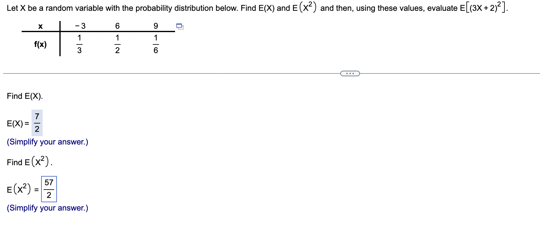 Solved Let X be a random variable with the probability | Chegg.com