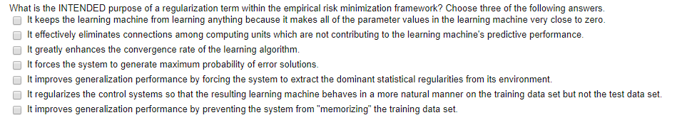 empirical risk minimization machine learning