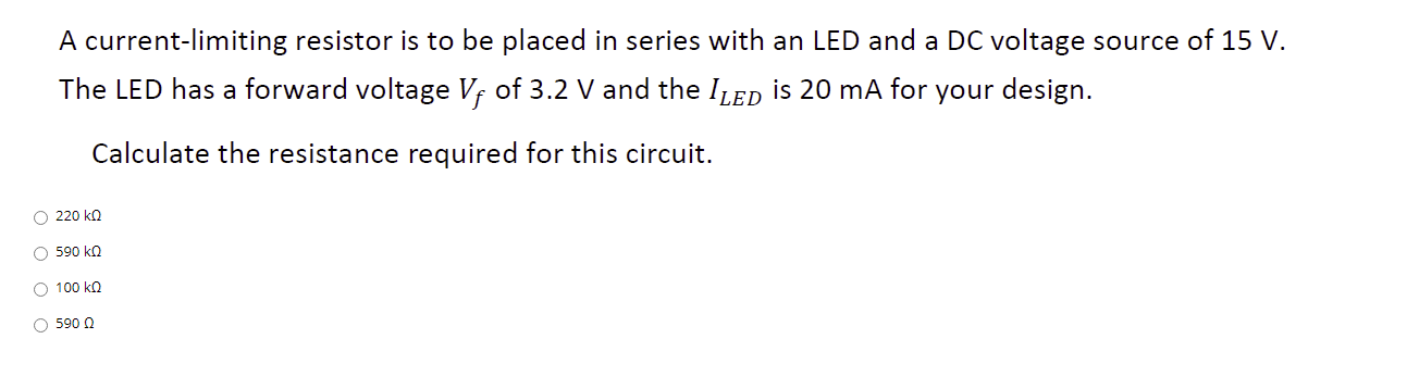 Solved A Current-limiting Resistor Is To Be Placed In Series | Chegg.com