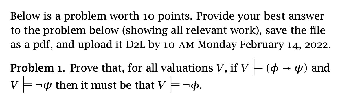 Solved Below is a problem worth 10 points. Provide your best | Chegg.com