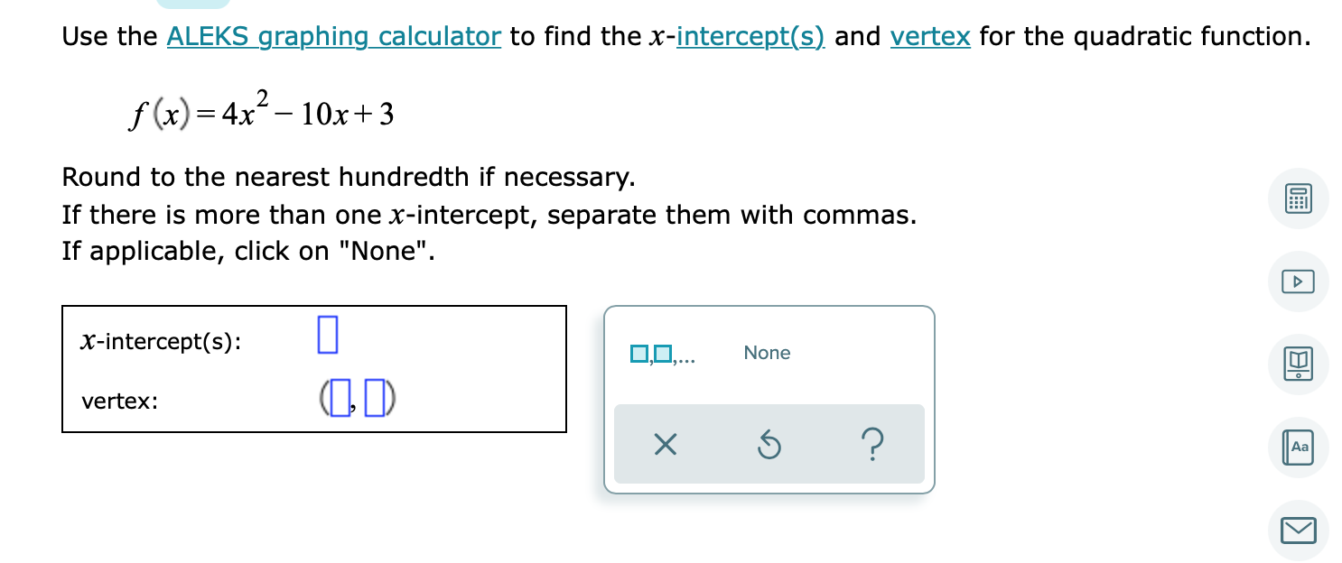 X deals intercept calc