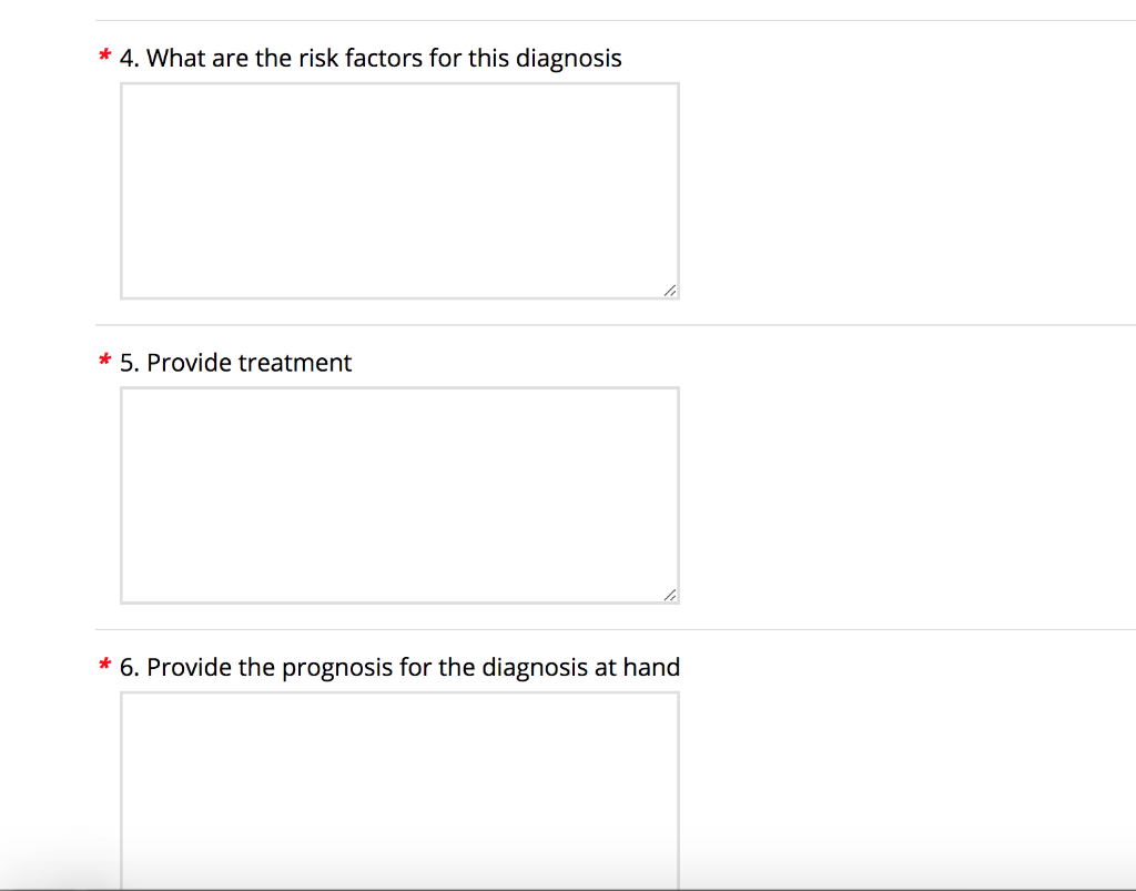 Solved Case Stuay T6. History of present illness: Patient is | Chegg.com